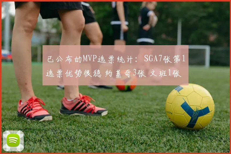 已公布的MVP选票统计：SGA7张第1选票优势很稳 约基奇3张 文班1张